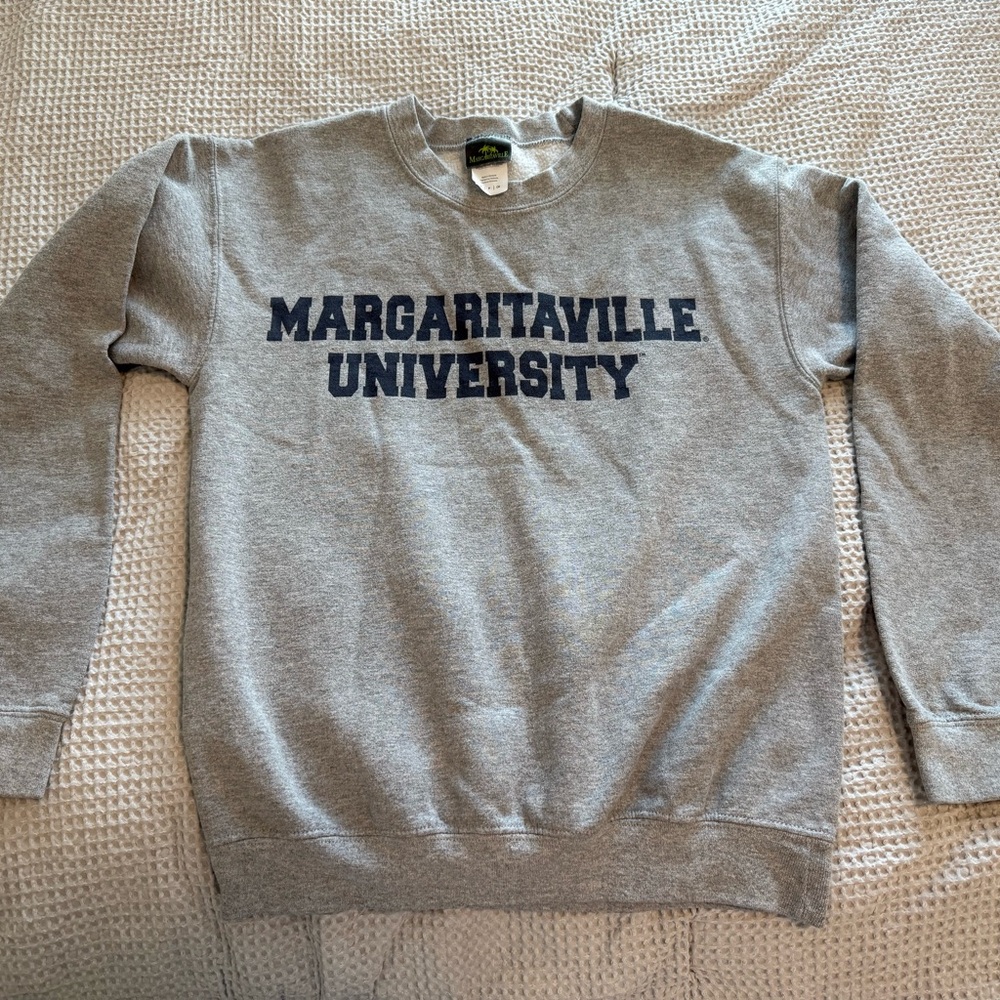 Margaritaville University Crewneck in Gray